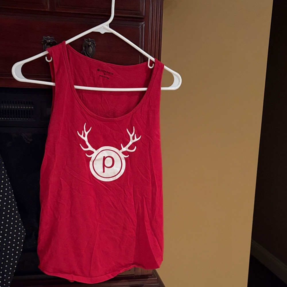 Pure Barre Red Tank Top